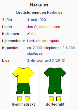 Drakter Herkules idretsforening